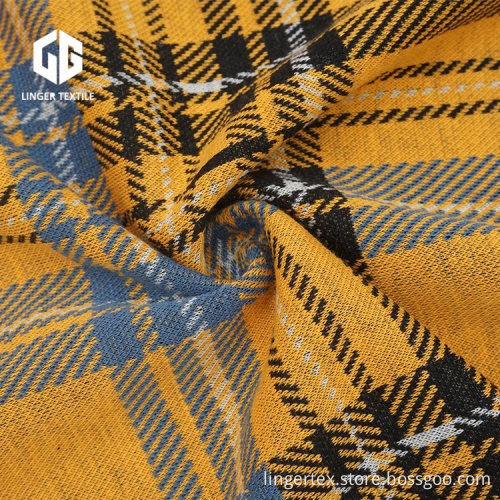 Colorful Yarn Dyed Kintted Jacquard Fabric For Dress